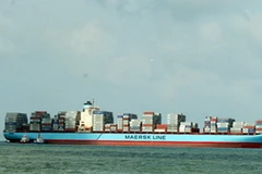 “Siêu tàu” container Grete Maersk. (Nguồn: Internet)