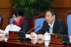 Phó Thủ tướng Phạm Gia Khiêm chủ trì hội nghị. (Ảnh: Doãn Tấn/TTXVN).