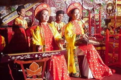 Biểu diễn nhã nhạc Huế. (Nguồn: tuoitre.vn)