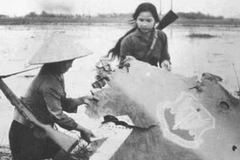 Máy bay Mỹ bị bắn rơi trong chiến tranh Việt Nam. (Ảnh minh họa. Nguồn: Internet)