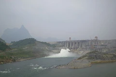 Đập thủy điện Na Hang. (Nguồn: Internet)