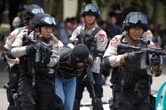 Cảnh sát Indonesia. (Nguồn: washingtonpost.com)