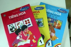 Bộ sách "Tiếng Hoa dành cho thiếu nhi" (Nguồn: Báo Thanh Niên)