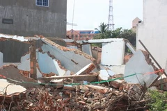 Trụ sở Công an phường Tân Bình cũ. (Ảnh: Đậu Tất Thành/Vietnam+) 