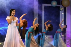 Một tiết mục trong chương trình văn nghệ của Festival. (Ảnh: Thế Duyệt/TTXVN) 