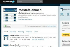 Tài khoản của Taliban trên trang mạng xã hội twitter.