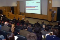 Quang cảnh hội thảo. (Ảnh: Quang Minh/Vietnam+)