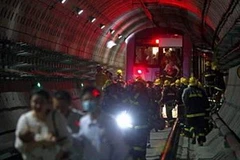 Tàu điện ngầm ở Busan. (Nguồn: naharnet.com)