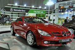 Ôtô các hãng trưng bày, giới thiệu tại Vietnam Motor Show 2009. (Ảnh: Thế Anh/TTXVN). 