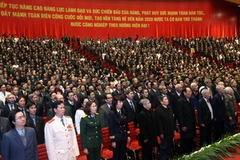 Quang cảnh lễ bế mạc Đại hội. (Ảnh: TTXVN).