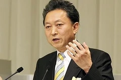 Cựu Thủ tướng Nhật Bản Yukio Hatoyama. (Nguồn: Bloomberg) 