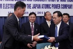 Lễ ký kết hợp đồng. (Ảnh: Ngọc Hà/TTXVN)