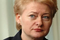 Tổng thống Litva Dalia Grybauskaite. (Ảnh: Internet)