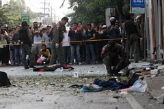 Một vụ đánh bom ở Thái Lan. (Nguồn: Bangkok Post)