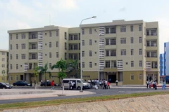 Một góc Khu tái định cư Vĩnh Lộc B. (Ảnh: Hoàng Hải/TTXVN)