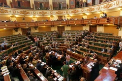 Phiên họp của Hội đồng Shura, Ai Cập ngày 23/4/2013. (Nguồn: AP)