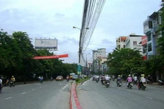 Một đoạn phố Kim Mã.