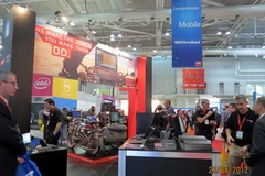 Một gian hàng tại hội chợ. (Ảnh: Đỗ Vân/Vietnam+)