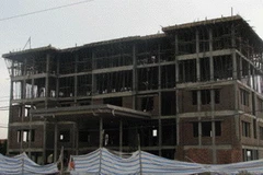 Kiểm tra công trình Chi cục Thuế gặp sự cố sập mái