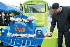 Xe điện trực tuyến. (Ảnh: The Korea Herald).