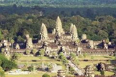 Toàn cảnh Đền Angkor. (Ảnh: Xuân Khu/Vietnam+)