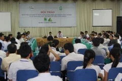 Hội thảo đàm phán thương mại. (Ảnh: PV/Vietnam+)