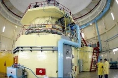 Lò phản ứng hạt nhân tại Viện Nghiên cứu hạt nhân Đà Lạt. (Ảnh: Quang Nhựt/TTXVN)