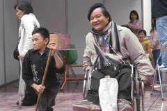 Người khuyết tật. (Ảnh: Hùng Võ/Vietnam+)