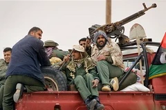 Lực lượng nổi dậy Libya. (Nguồn: Internet)