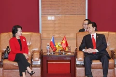 Thủ tướng Nguyễn Tấn Dũng tiếp Tổng thống Philippines. (Ảnh: Nhan Sáng/TTXVN).