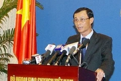 Người phát ngôn Bộ Ngoại giao Lương Thanh Nghị. (Ảnh: An Đăng/TTXVN)