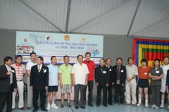 Các vận động viên tham gia giải. (Ảnh: Thanh Hải/Vietnam+)