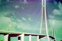 Phối cảnh dự án cầu Vàm Cống. (Nguồn: Internet)