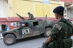 Lực lượng gìn giữ hòa bình của Liên hợp quốc tại Lebanon. (Ảnh: Reuters). 