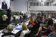 Các đại biểu tại Hội nghị cấp cao Đại hội đồng Liên hợp quốc về HIV/AIDS. (Nguồn: AP)