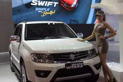  Mẫu xe Swift mới tại Vietnam Motor Show 2013. (Ảnh: Hà Huy Hiệp/Vietnam+)