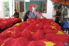 Truy điệu hài cốt liệt sỹ Việt Nam hy sinh ở Campuchia. (Ảnh: Internet)