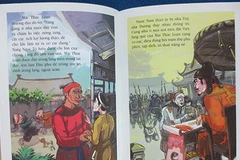 Một phần truyện "Mai Thúc Loan-Khởi nghĩa Hoan Châu." (Nguồn: NXB Kim Đồng)