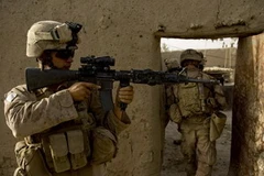 Lính Mỹ ở Afghanistan. (Nguồn: AFP/TTXVN)
