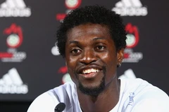 Ngôi sao Emmanuel Adebayor. (Nguồn: groupfootball.com)