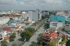 Một góc đô thị trung tâm thành phố Cần Thơ.