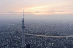 Tháp truyền hình cao nhất thế giới Tokyo Skytree. (Nguồn: Internet)
