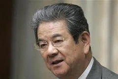 Bộ trưởng Quốc phòng Nhật Bản Toshimi Kitazawa. (Ảnh: Internet).