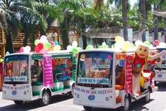 Ngày hội du lịch Thành phố Hồ Chí Minh năm 2009. (Ảnh: Phương Vy/ TTXVN). 