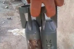 Bom chùm ở Syria. (Nguồn: AP)