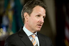 Bộ trưởng Tài chính Mỹ Timothy Geithner. (Nguồn: politico.com)