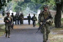 Mỹ đã điều động hàng trăm binh lính tới Mindanao để giúp huấn luyện lực lượng binh lính địa phương. (Ảnh: Internet)