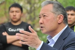 Tổng thống bị lật đổ Kurmanbek Bakiyev. (Nguồn: AFP/TTXVN) 