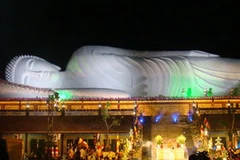 Tượng Phật Thích Ca nhập Niết bàn dài nhất Việt Nam. (Ảnh: Internet).