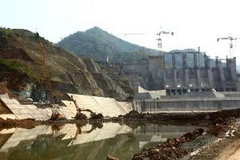 Đập chính thủy điện Sơn La. (Ảnh: Ngọc Hà/TTXVN).